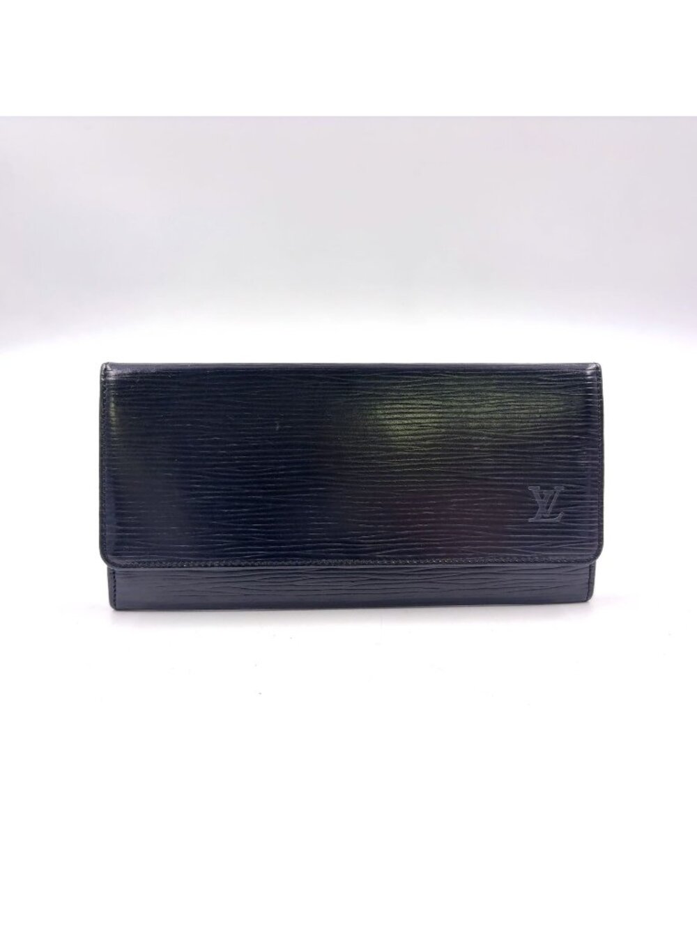 Louis Vuitton Porto en Epi Leather Black Billfold Wallet